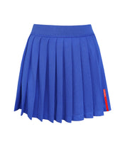 Carregar imagem no visualizador da galeria, Saia Esportiva Plissada  c/ short fixo- Azul