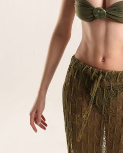 Biquíni Top Reto Ball - Verde Militar