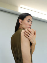 Carregar imagem no visualizador da galeria, Maiô Detalhe Costas - Marrom Esverdeado