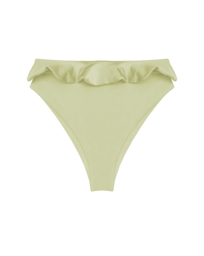 Biquíni Tanga Asa Delta Maxi Babado - Verde