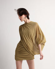 Carregar imagem no visualizador da galeria, PRÉ-VENDA Vestido Ruffed Cover - Verde Oliva