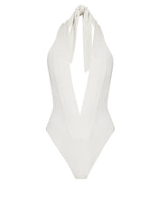 Carregar imagem no visualizador da galeria, Maiô V Amarração - Off-White