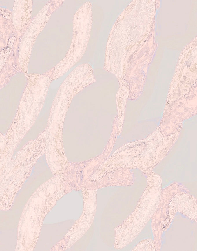 Lenço - Estampa Abstrato Rosa