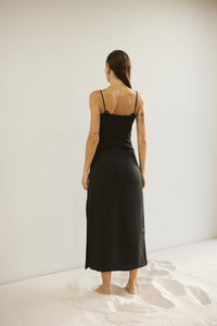 Vestido Midi - Linho Black