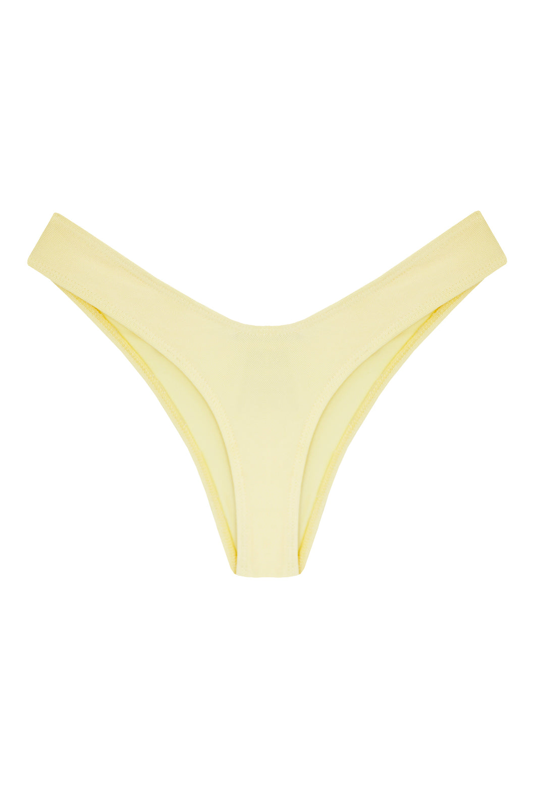 Biquíni Tanga Asa Delta - Tule Amarelo