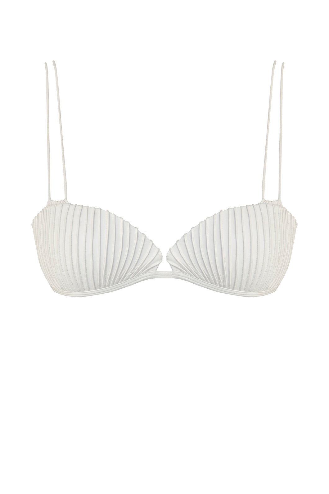 Biquíni Top Shell Lateral Maxi - Off-White