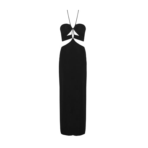 Vestido Franzido - Black