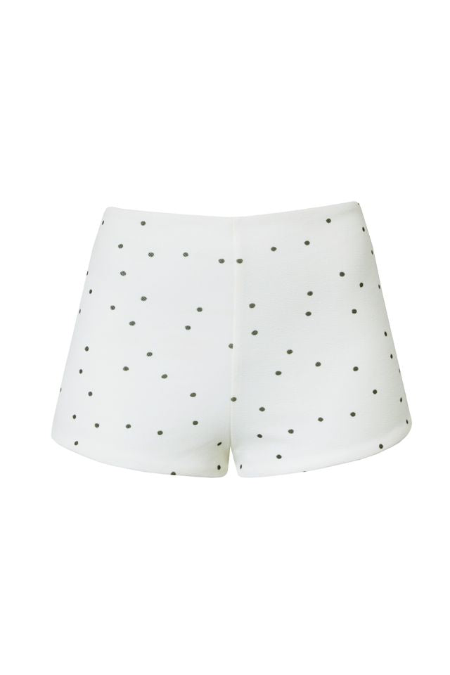 Mini Short - Estampa Poá Off