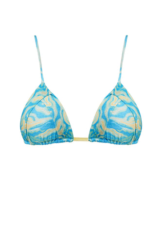 Biquíni Top Triângulo com Bojo Palas - Psy Blue