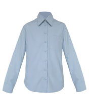 Carregar imagem no visualizador da galeria, Camisa Listrada - Azul Riscas de Giz