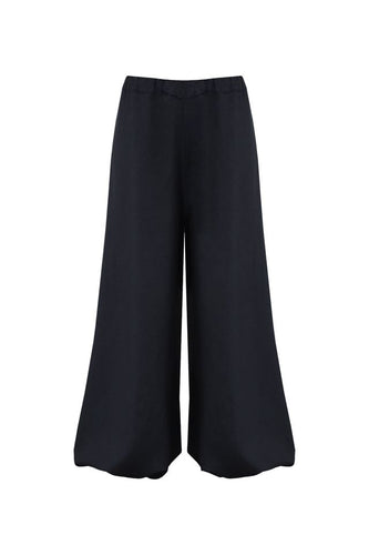 Calça Balonê Alfaiataria - Linho Black