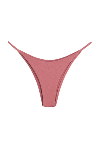 Biquíni Tanga Alça Fixa -Rosa Grená