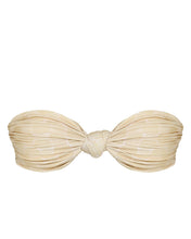 Carregar imagem no visualizador da galeria, Biquíni Top TQC Nó Frontal - Estampa Square Neutro