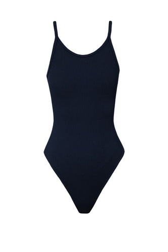 Body Regata - Black Canelado