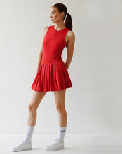 Carregar imagem no visualizador da galeria, Saia Plissada c/ Short Fixo - Vermelho