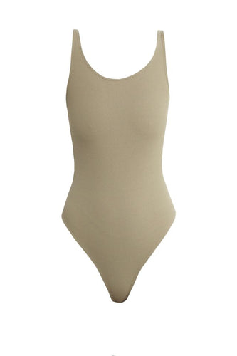 Body Regata - Verde Caqui Piquet