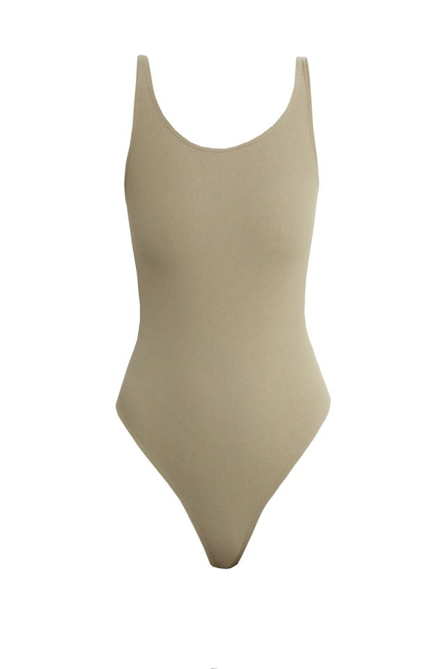 Body Regata - Verde Caqui Piquet