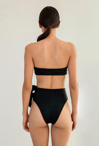 Biquíni Tanga Asa Delta Laços Lat - Black