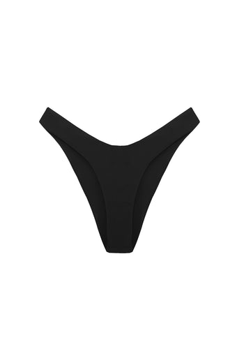 Biquíni Tanga Asa Delta - Black Canelado