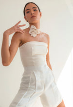 Carregar imagem no visualizador da galeria, Top TQC Corselet Malha - Off-White