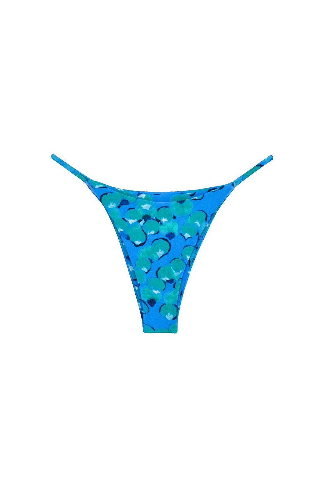 Biquíni Tanga Triângulo Alça Fixa - Azul / Blue Shell