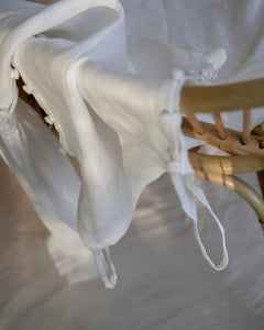 Saída Botões Laterais Alfaiataria- Linho Off-White