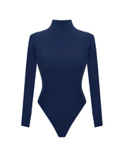 Carregar imagem no visualizador da galeria, Body/ Maiô  Manga Longa - Azul Marinho