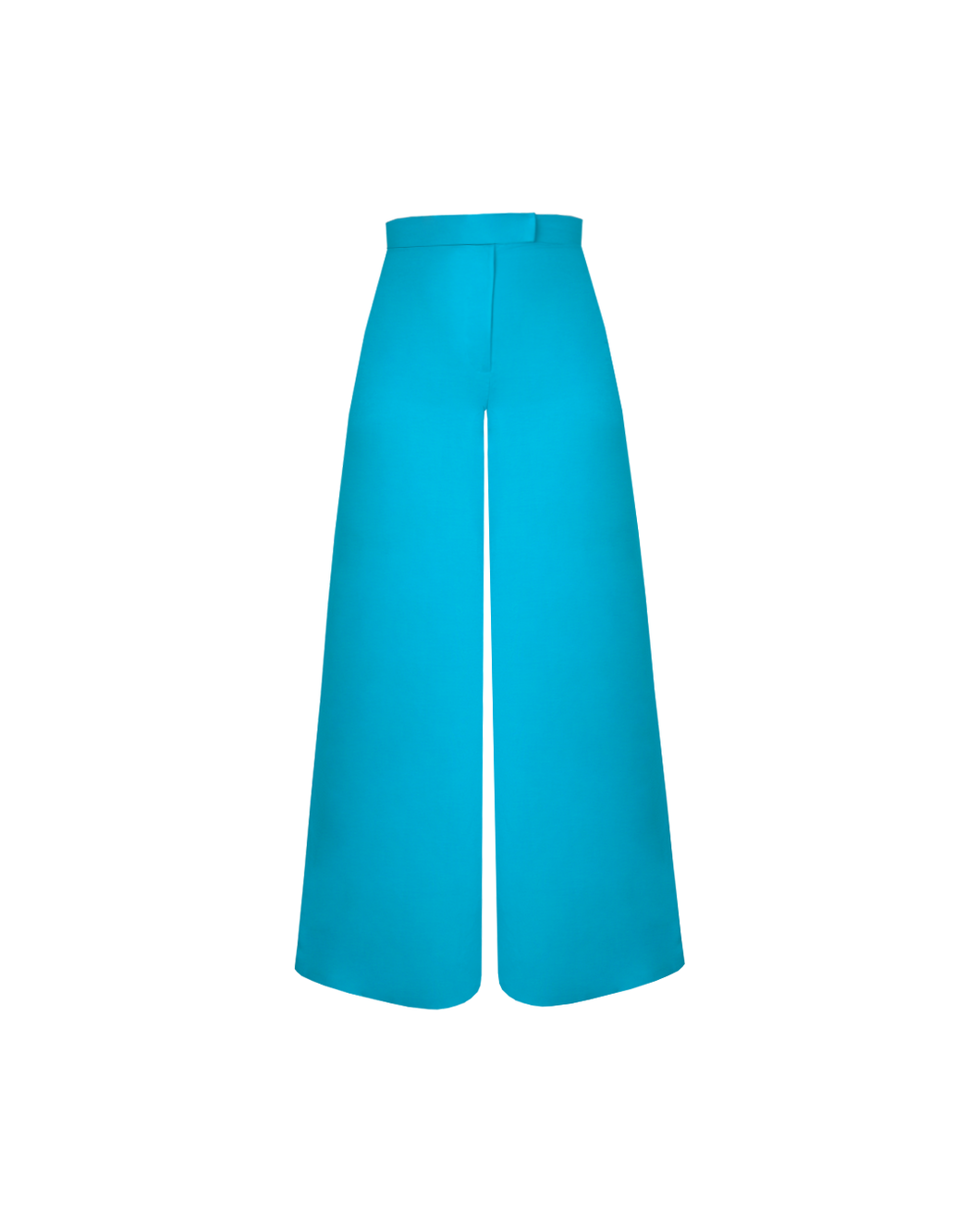Pantalona Detalhe Cós - Linho Blue