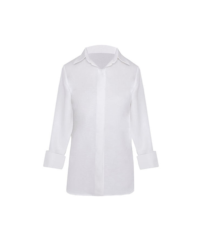 Camisa  Alfaiataria- Linho Off-White