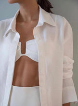 Carregar imagem no visualizador da galeria, Biquíni Tanga Hot Pants - Off-White