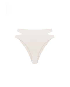 Biquíni Tanga Asa Delta Fenda - Off-White