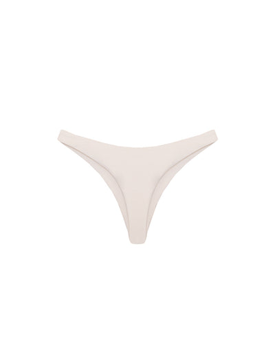Biquíni Tanga Inteiriça Cós baixo - Off-White